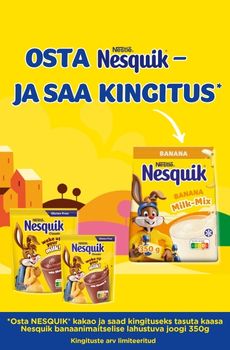 Iga NESQUIK ostuga kingitus